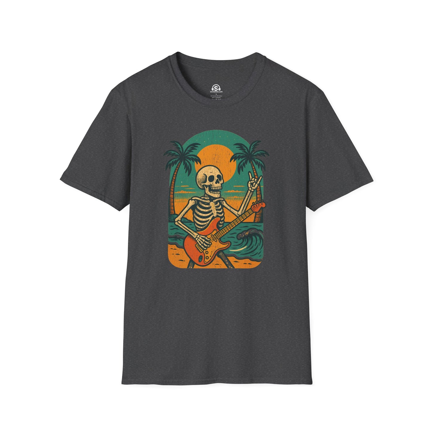 Skeleton Guitar T-Shirt