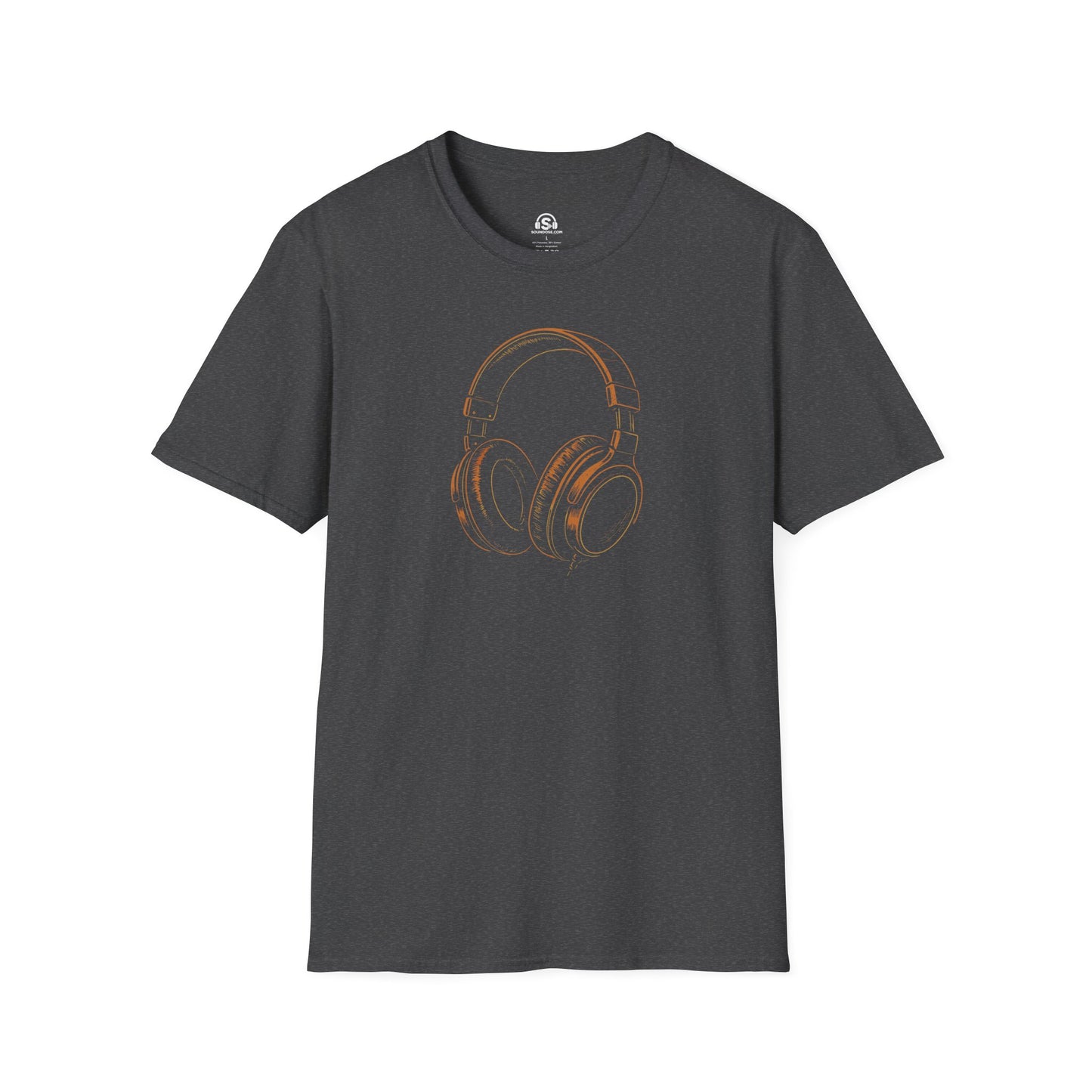 Headphones Illustration T-Shirt
