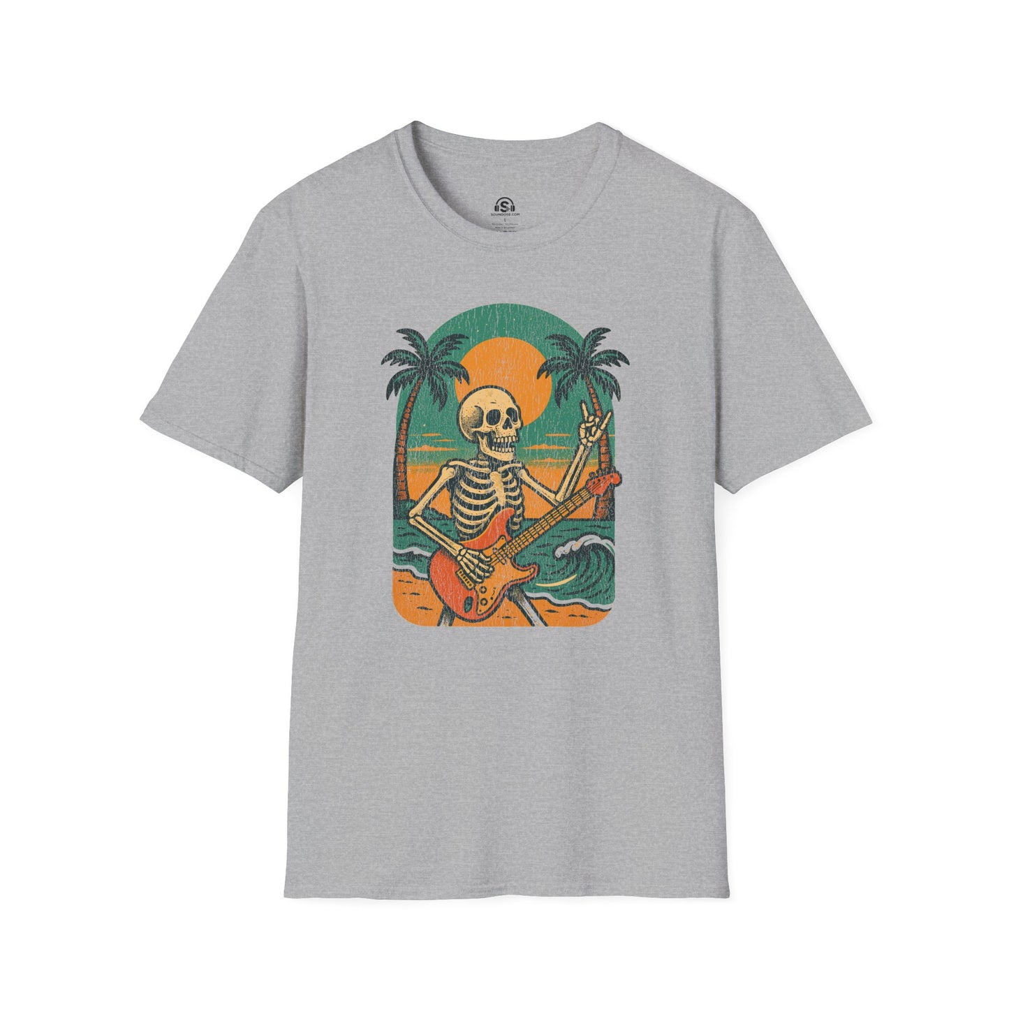 Skeleton Guitar T-Shirt