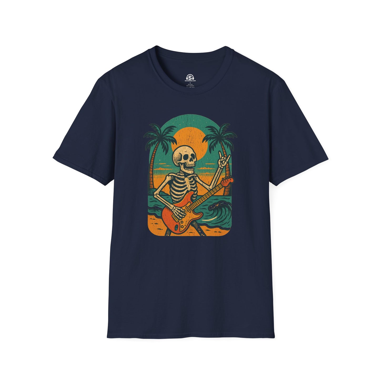 Skeleton Guitar T-Shirt