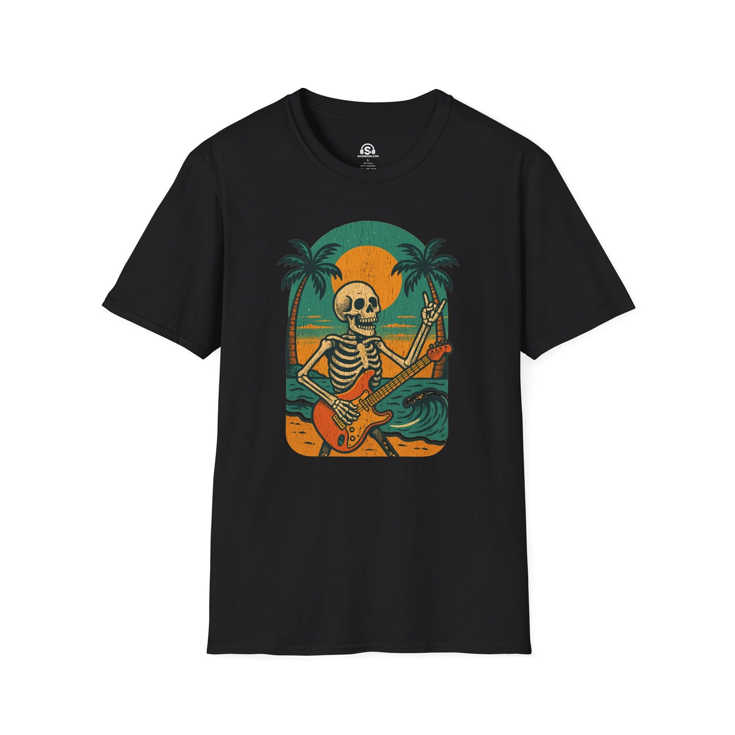 Skeleton Guitar T-Shirt