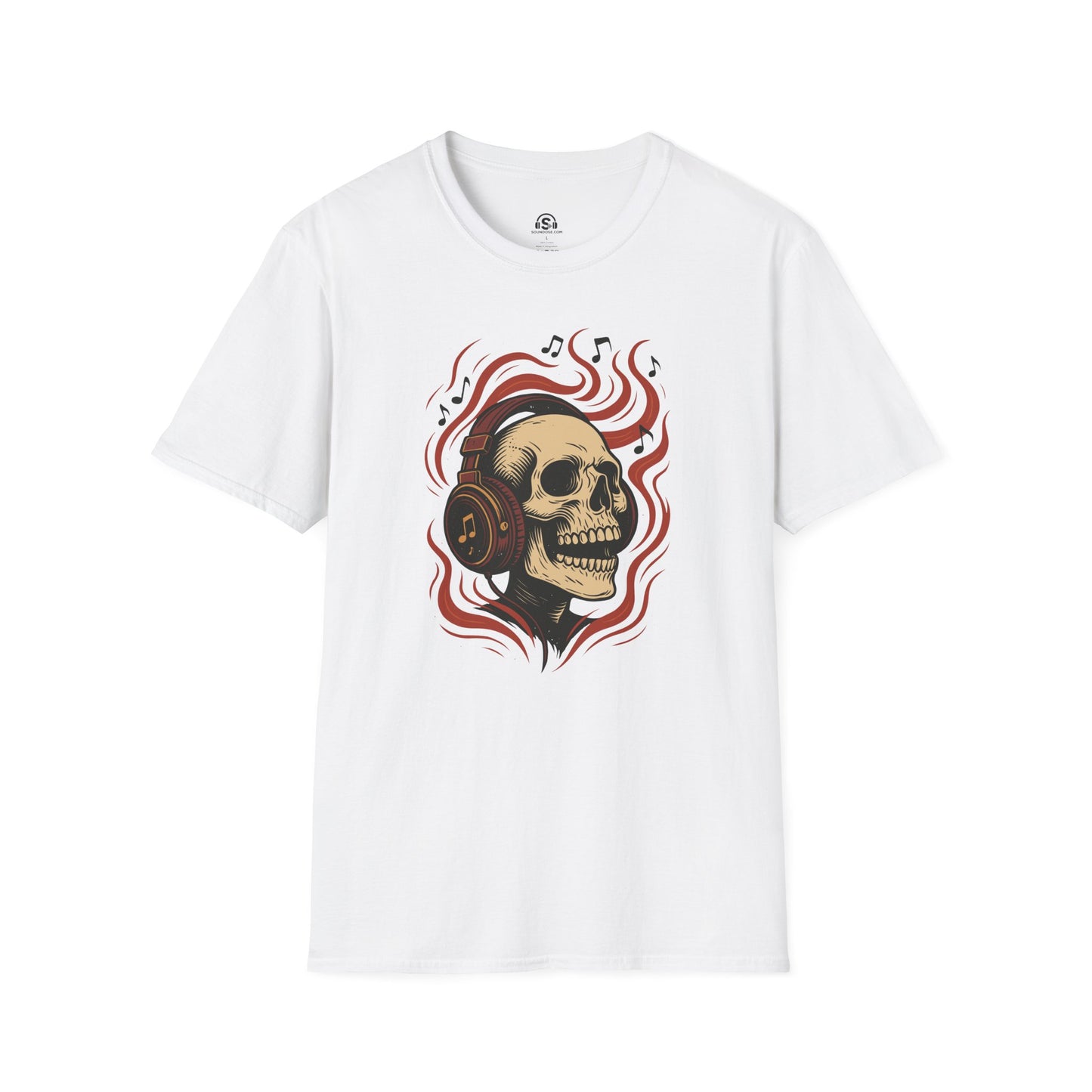 Skull Headphones T-Shirt