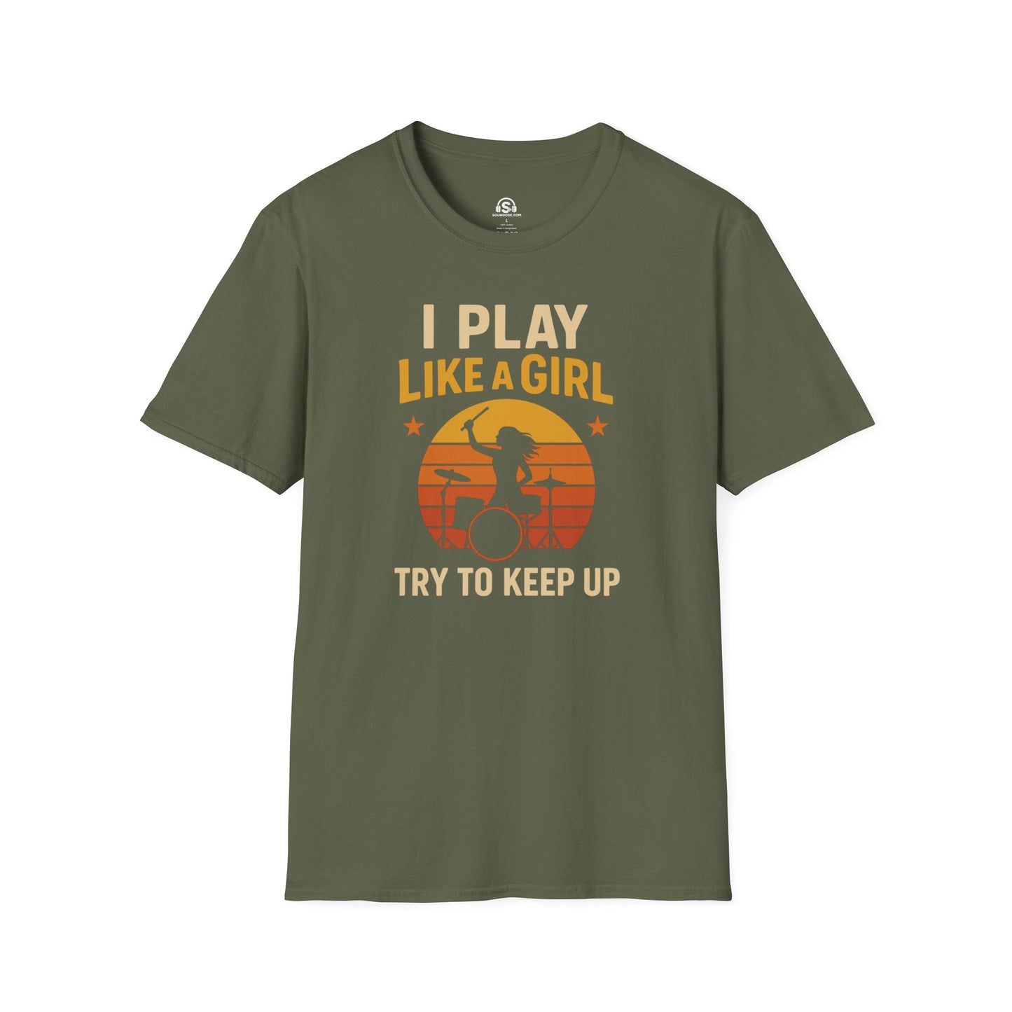 Girl Drummer T-Shirt