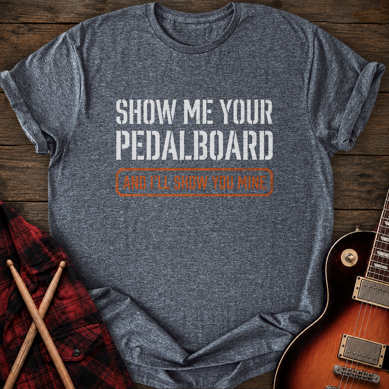 SOUNDOSE Show Me Yours T-Shirt — Dark Heather t-shirt