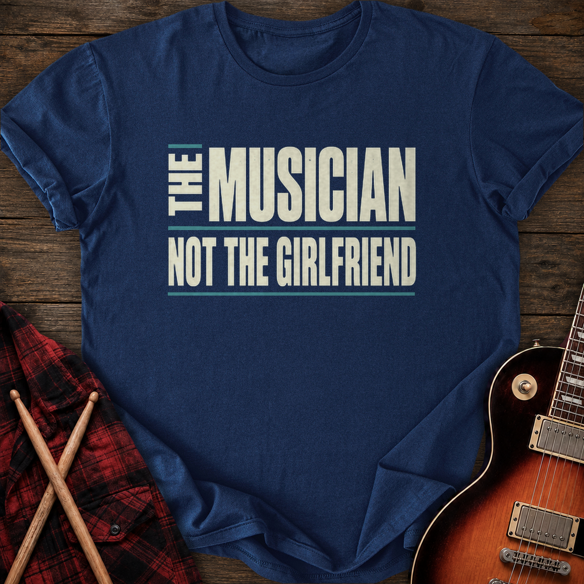 SOUNDOSE The Musician T-Shirt — Navy t-shirt