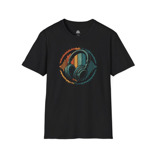 Vintage Headphones T-Shirt