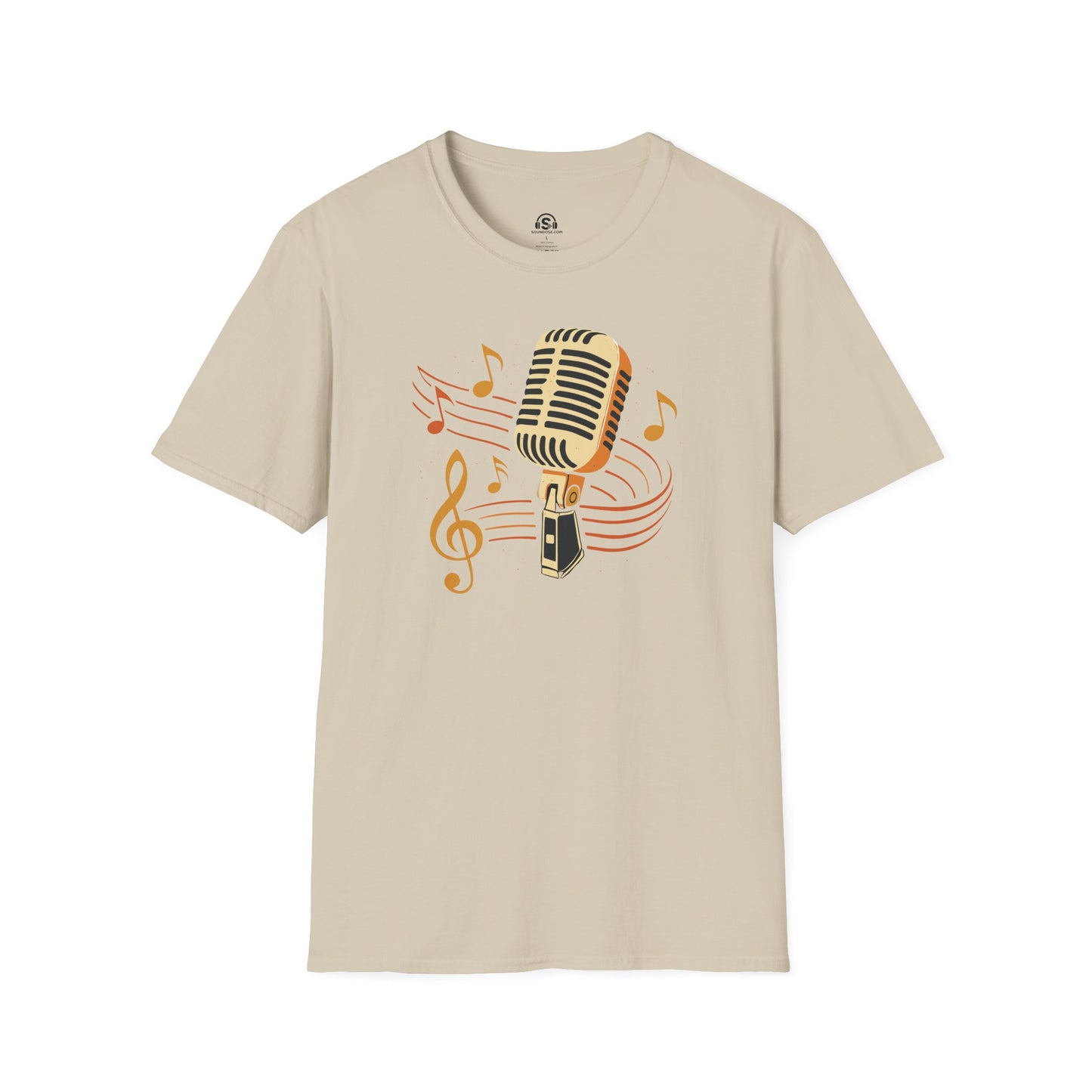 Retro Microphone T-Shirt