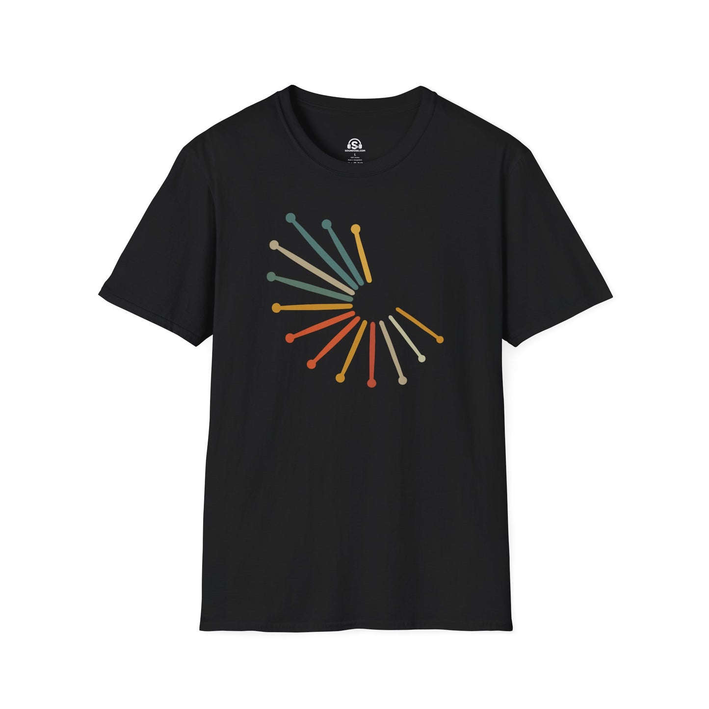 Drumsticks Spiral T-Shirt