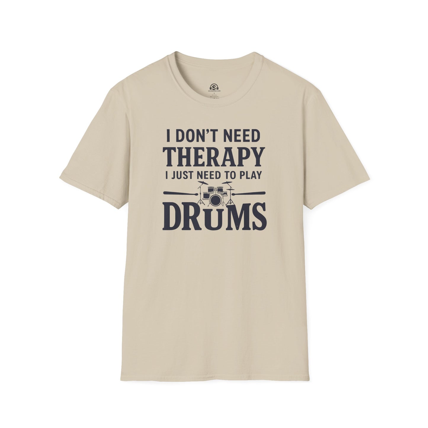 Therapy T-Shirt – Sand front view