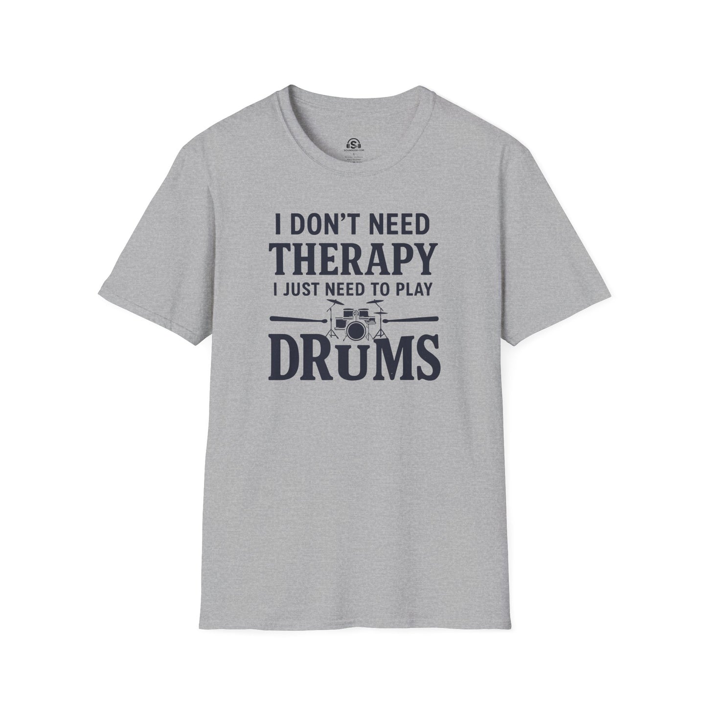 Therapy T-Shirt – Sport Grey front view