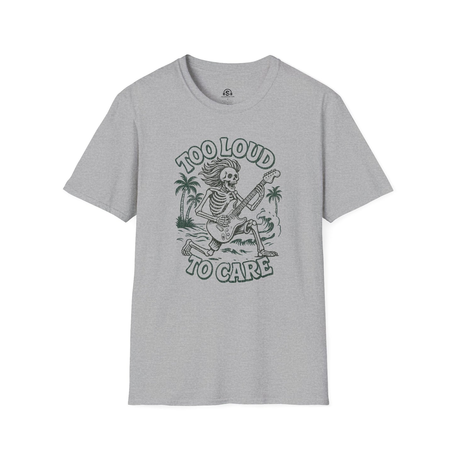 Loud Summer T-Shirt – Sport Grey front view