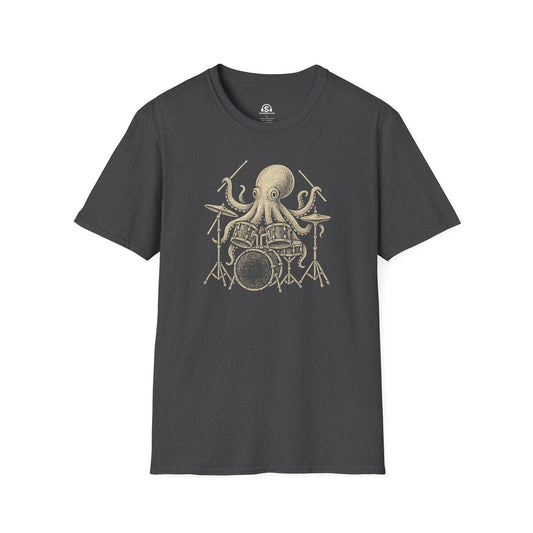 Octopus Drummer T-Shirt