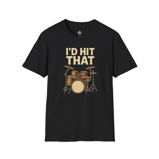 Hit That  T-Shirt in Black. "I'd Hit That."