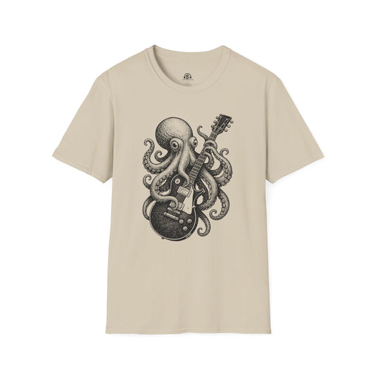 Octopus Guitar T-Shirt