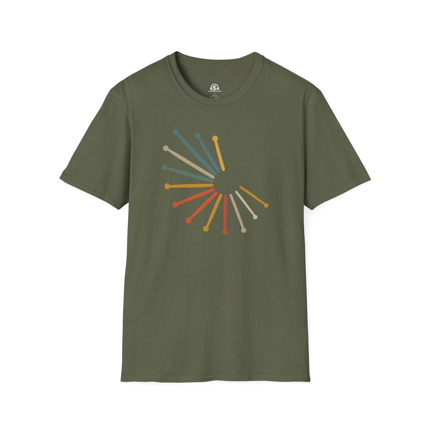 Drumsticks Spiral T-Shirt