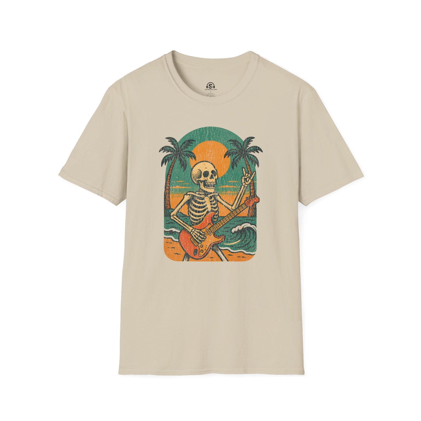 Skeleton Guitar T-Shirt