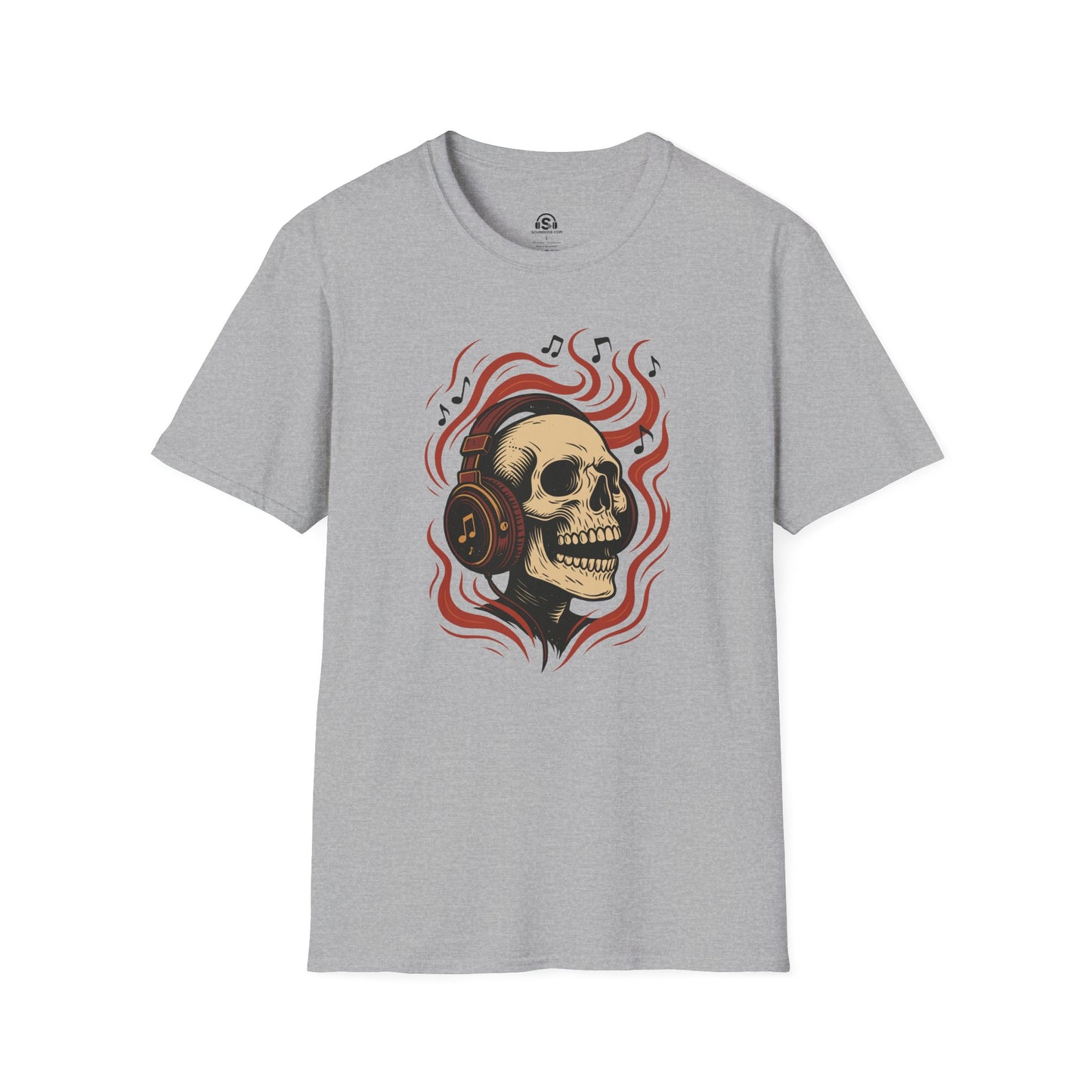 Skull Headphones T-Shirt