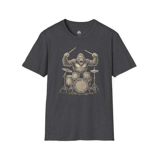 Gorilla Drummer T-Shirt