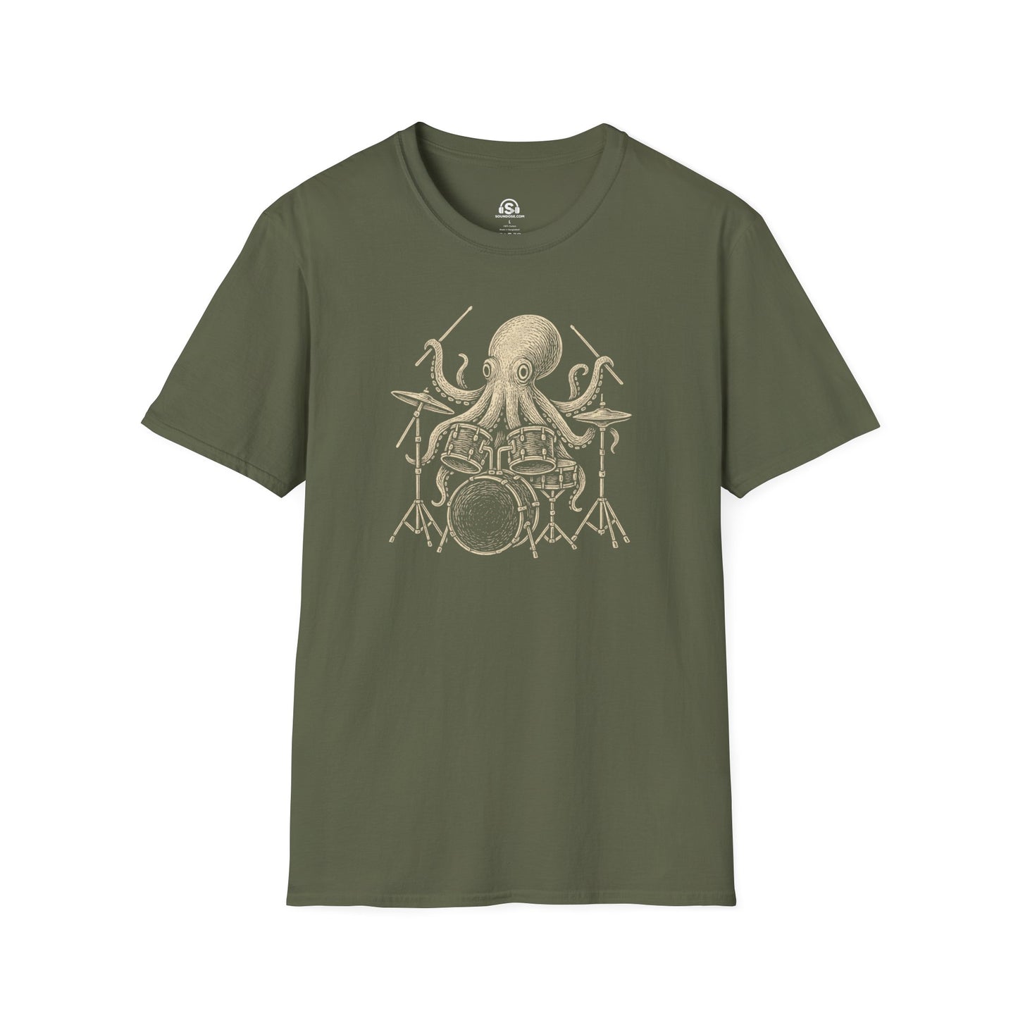 Octopus Drummer T-Shirt