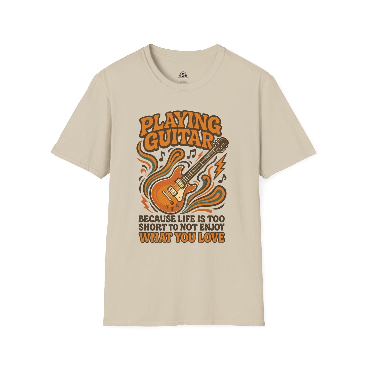 Too Short T-Shirt – Sand front view