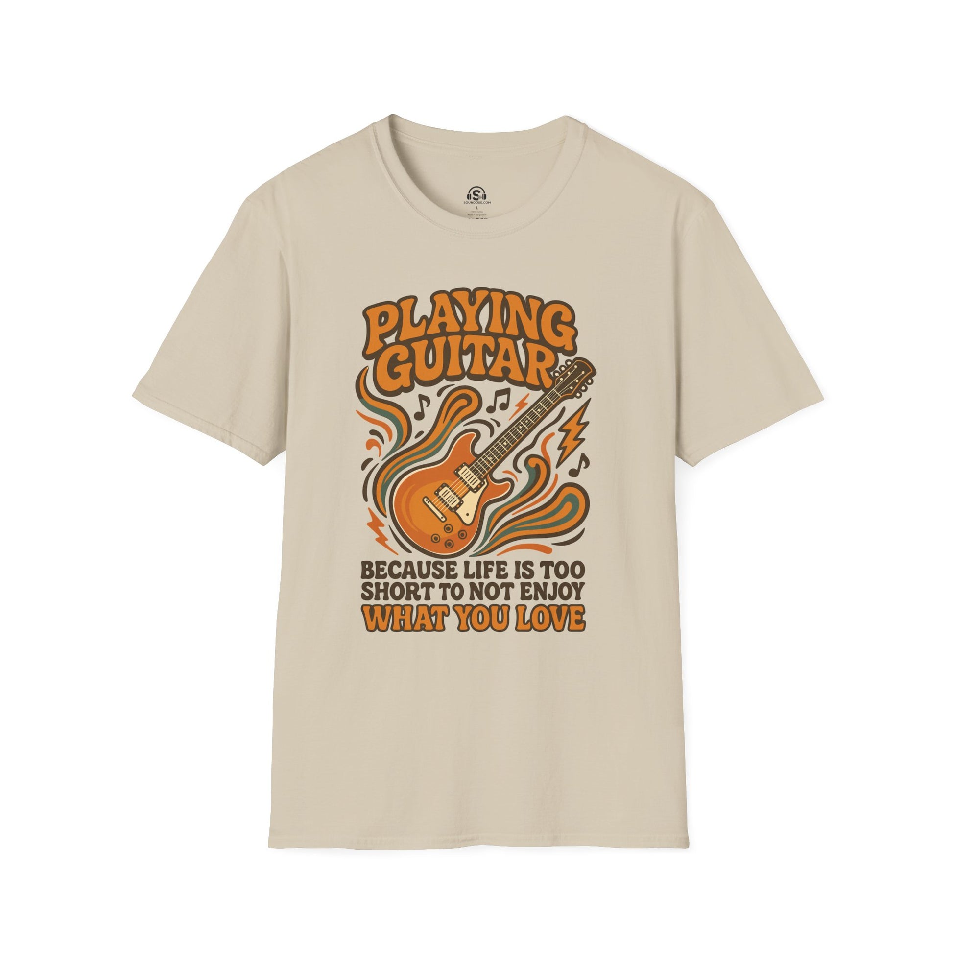 Too Short T-Shirt – Sand front view