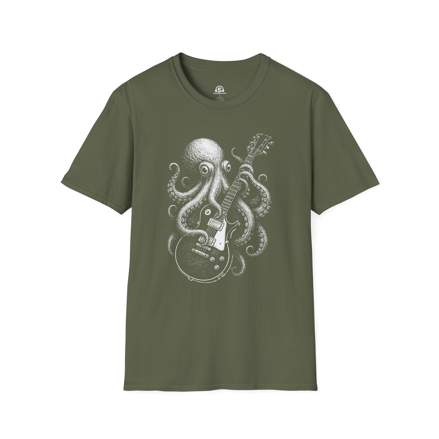 Octopus Guitar T-Shirt