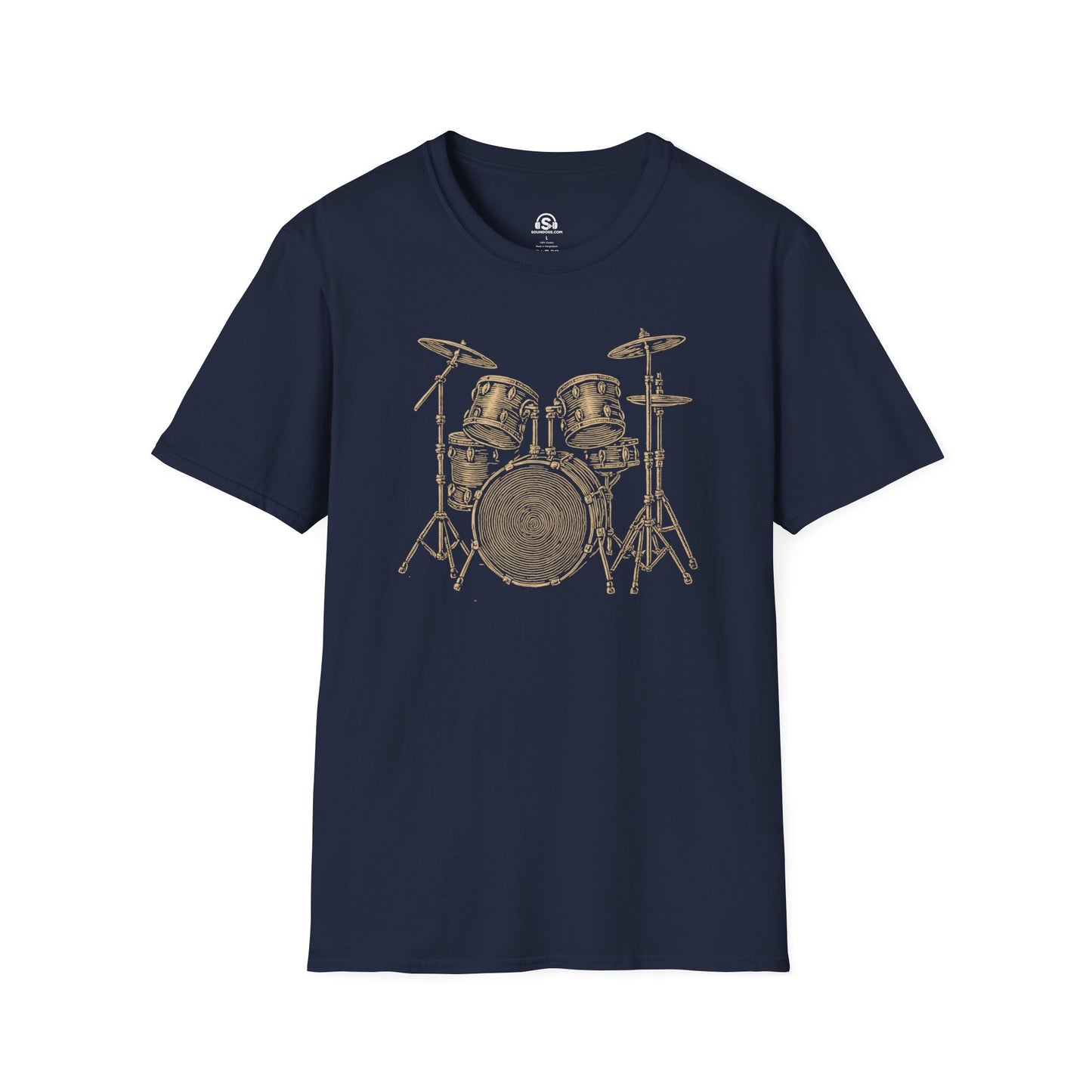 Drumkit Illustration T-Shirt