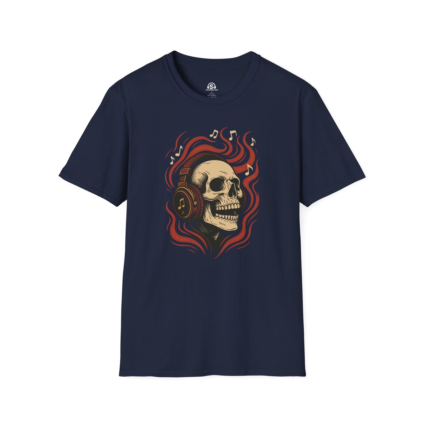 Skull Headphones T-Shirt
