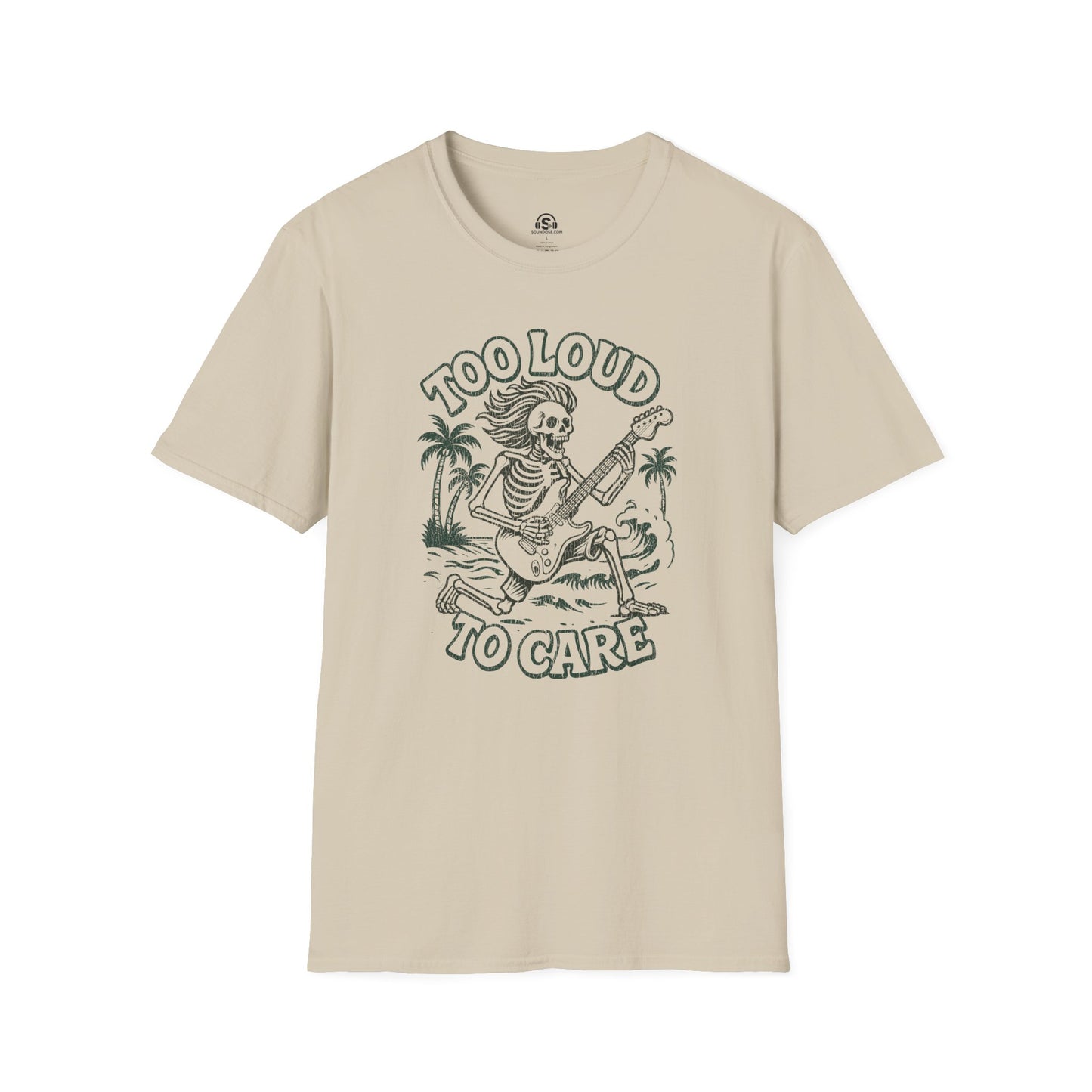Loud Summer T-Shirt – Sand front view