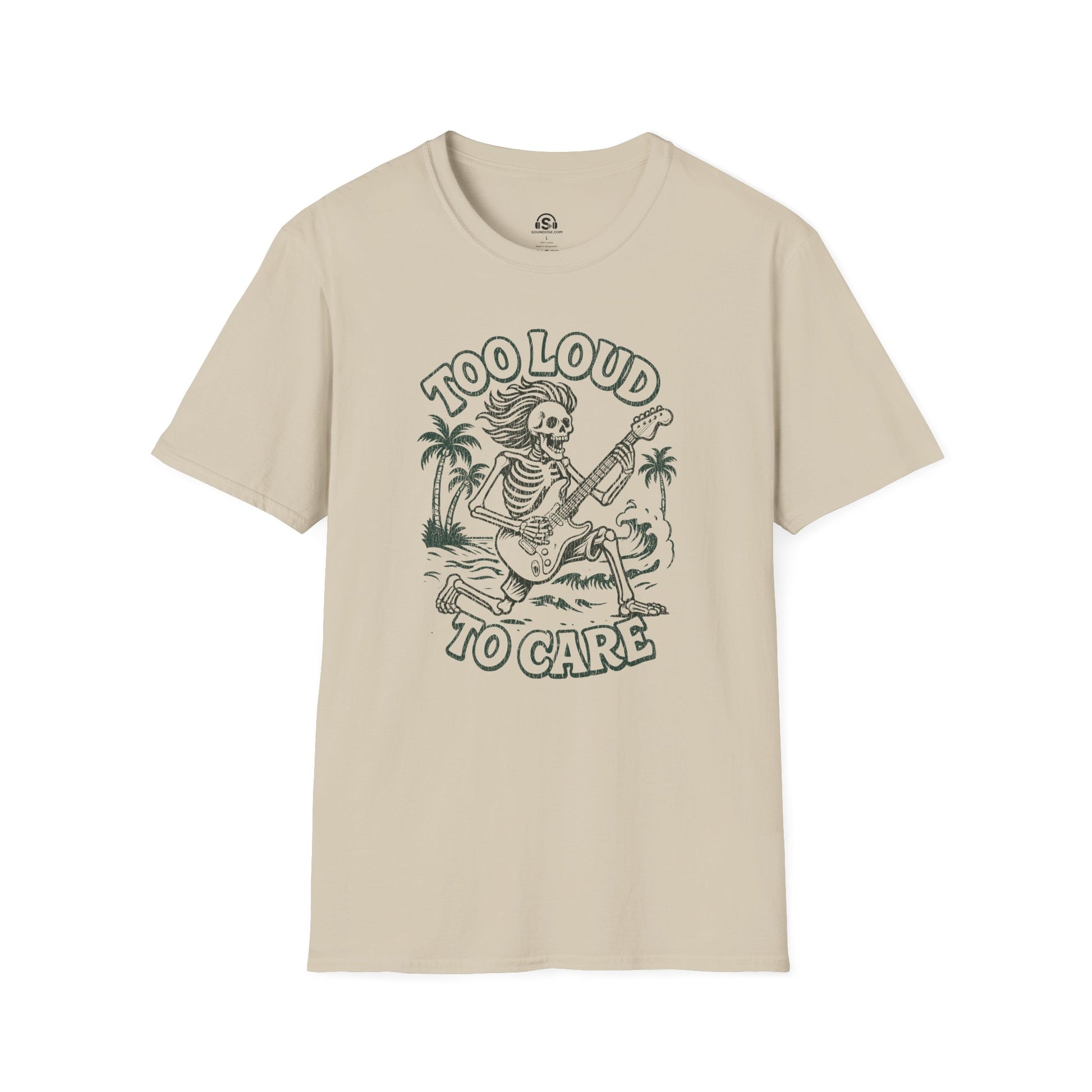 Loud Summer T-Shirt – Sand front view