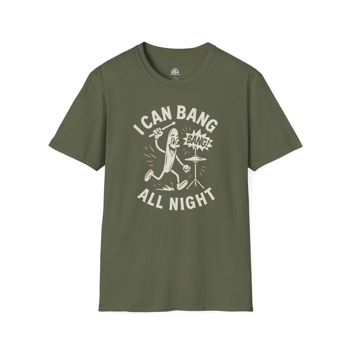 Cartoon Drumstick T-Shirt