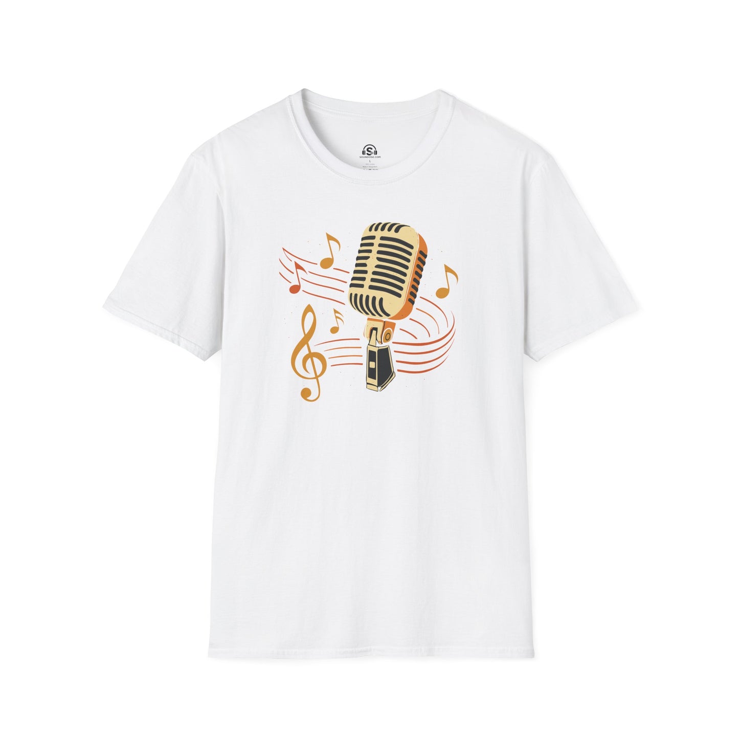 Retro Microphone T-Shirt
