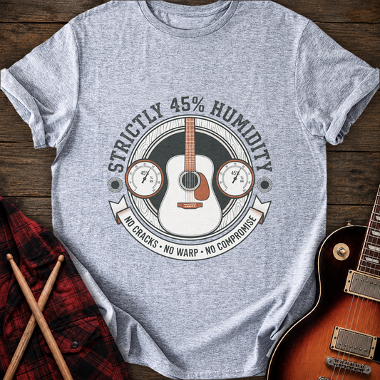 SOUNDOSE 45 Percent Humidity T-Shirt — Sport Grey t-shirt