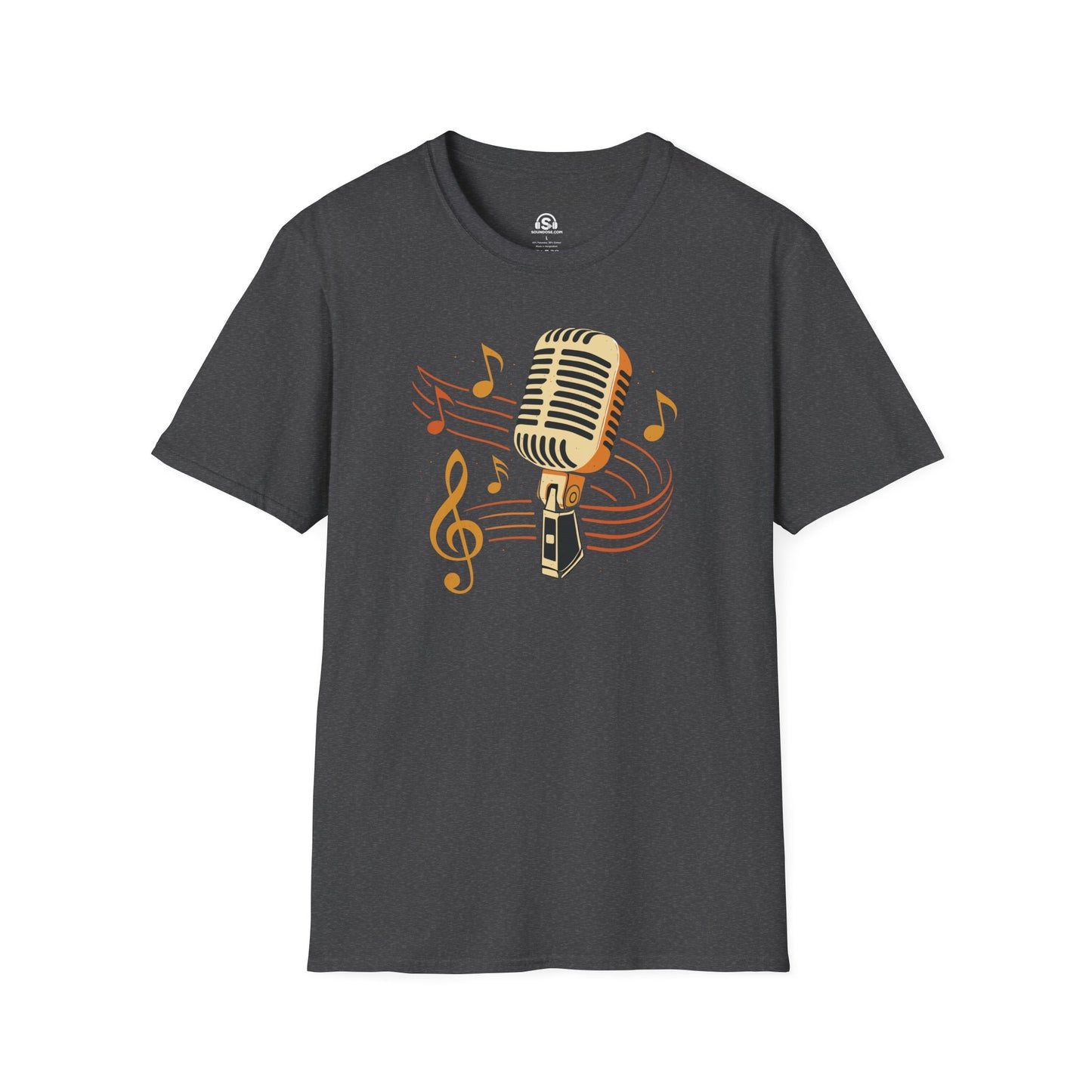 Retro Microphone T-Shirt