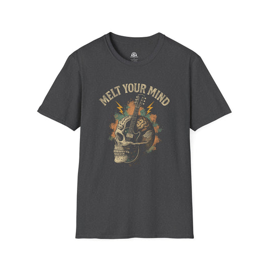 Mind Melter T-Shirt – Dark Heather front view