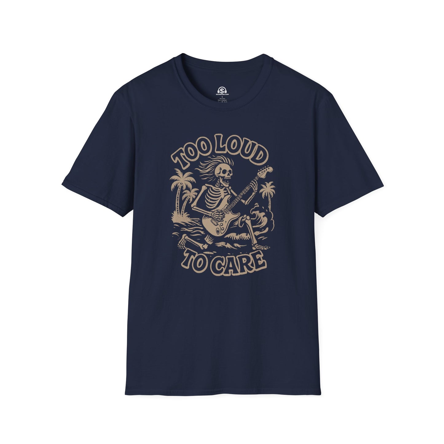 Loud Summer T-Shirt – Navy front view