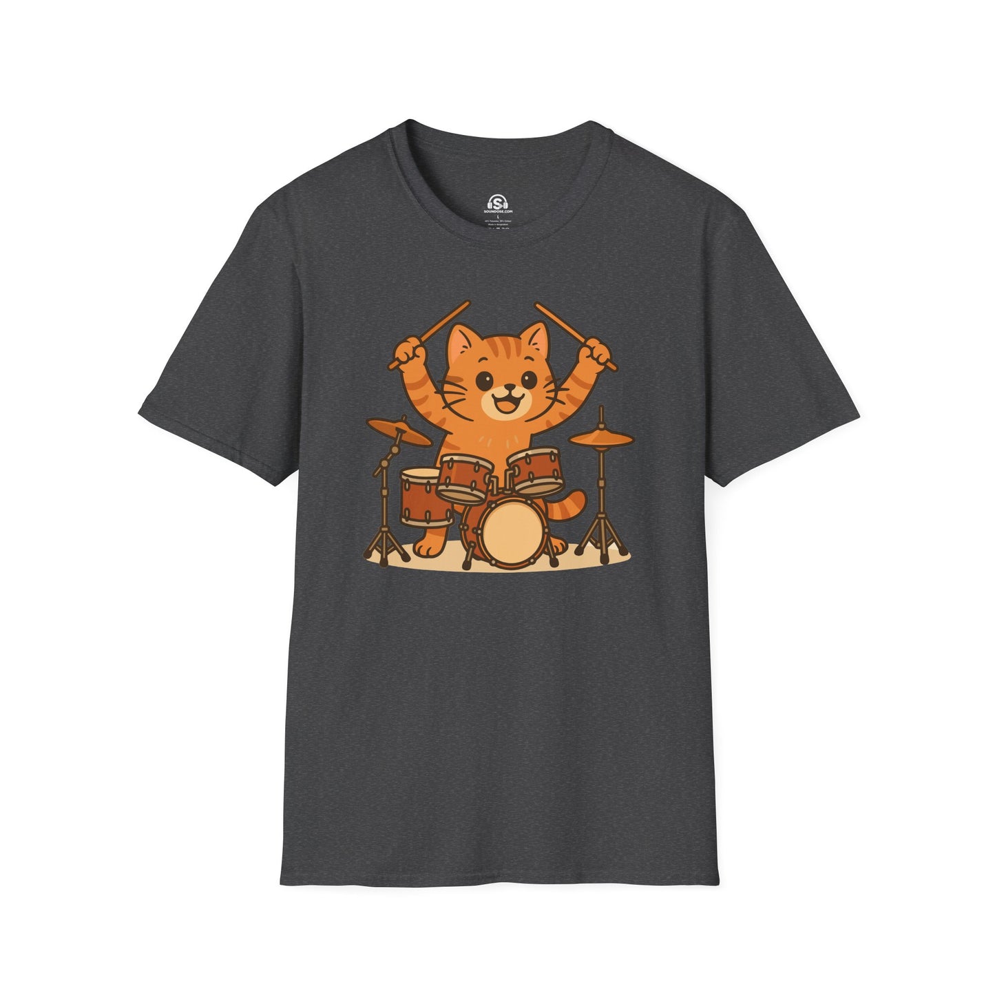 Drum Cat T-shirt