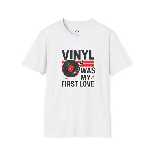 First Love T-Shirt – White front view