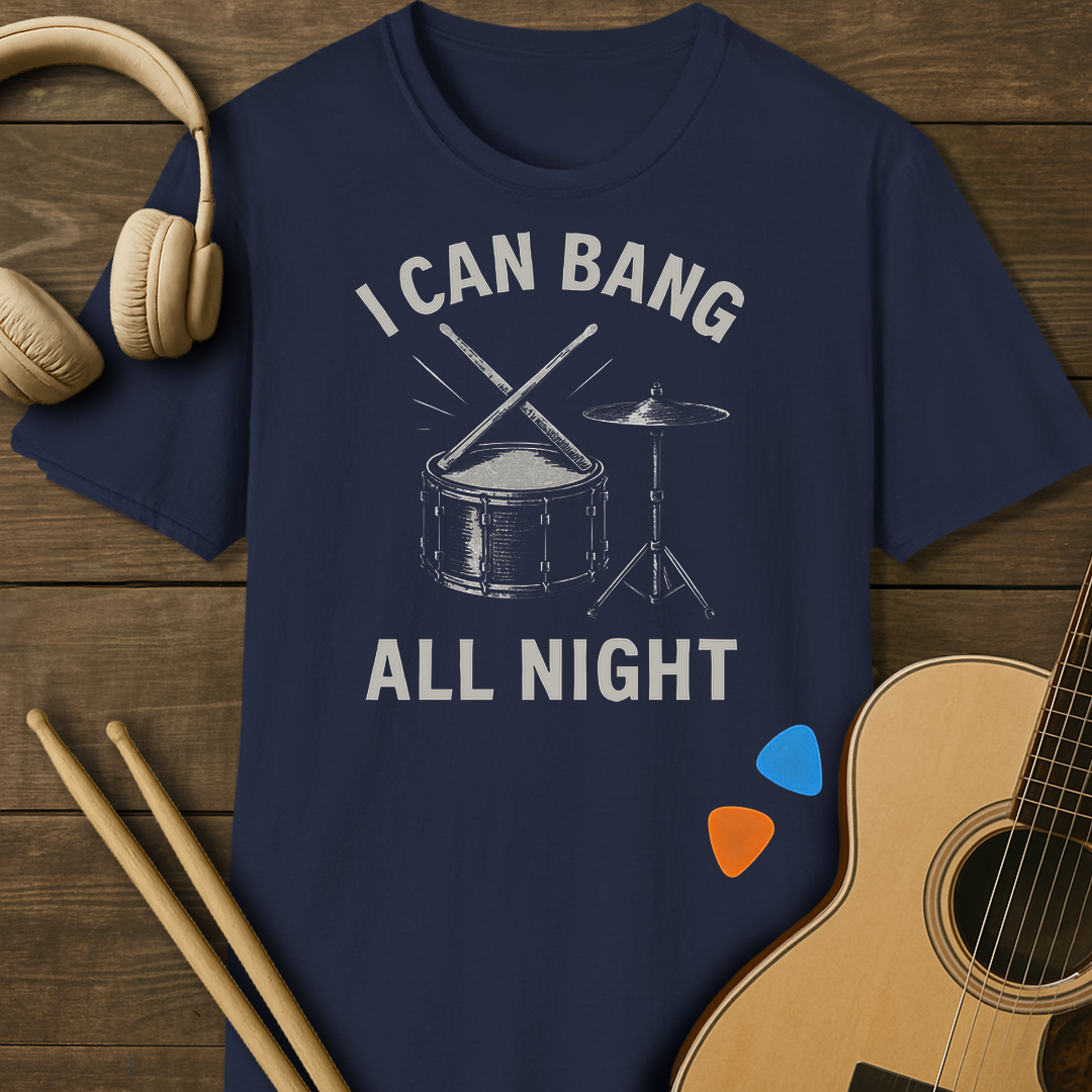 SOUNDOSE All Night T-Shirt — Navy t-shirt