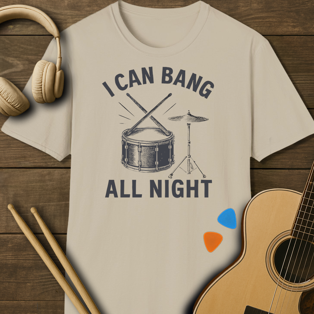 SOUNDOSE All Night T-Shirt — Sand t-shirt