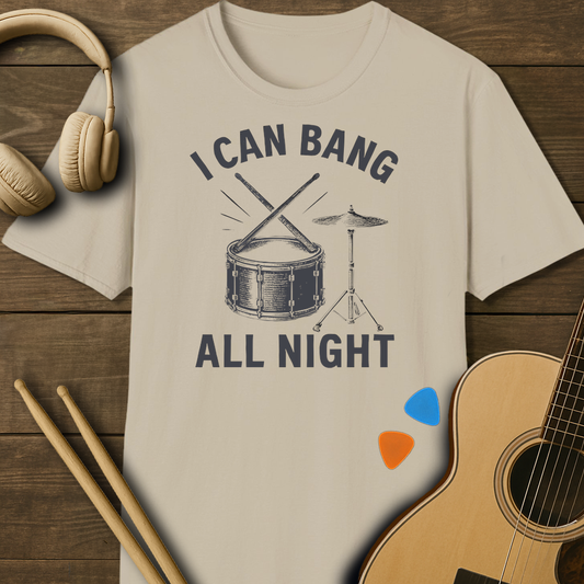 SOUNDOSE All Night T-Shirt — Sand t-shirt