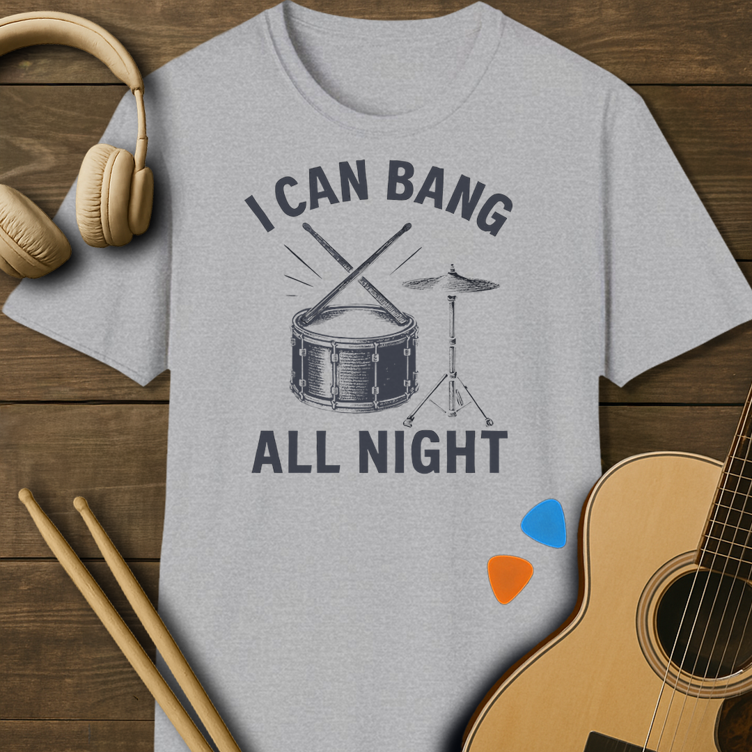 SOUNDOSE All Night T-Shirt — Sport Grey t-shirt