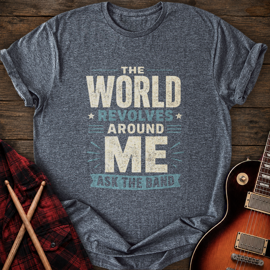SOUNDOSE Ask The Band T-Shirt — Dark Heather t-shirt