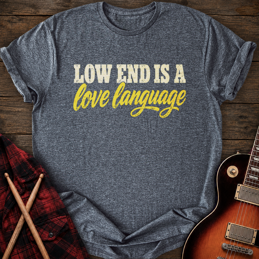 SOUNDOSE Bass Language T-Shirt — Dark Heather t-shirt