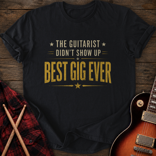 SOUNDOSE Best Gig Ever T-Shirt — Black t-shirt