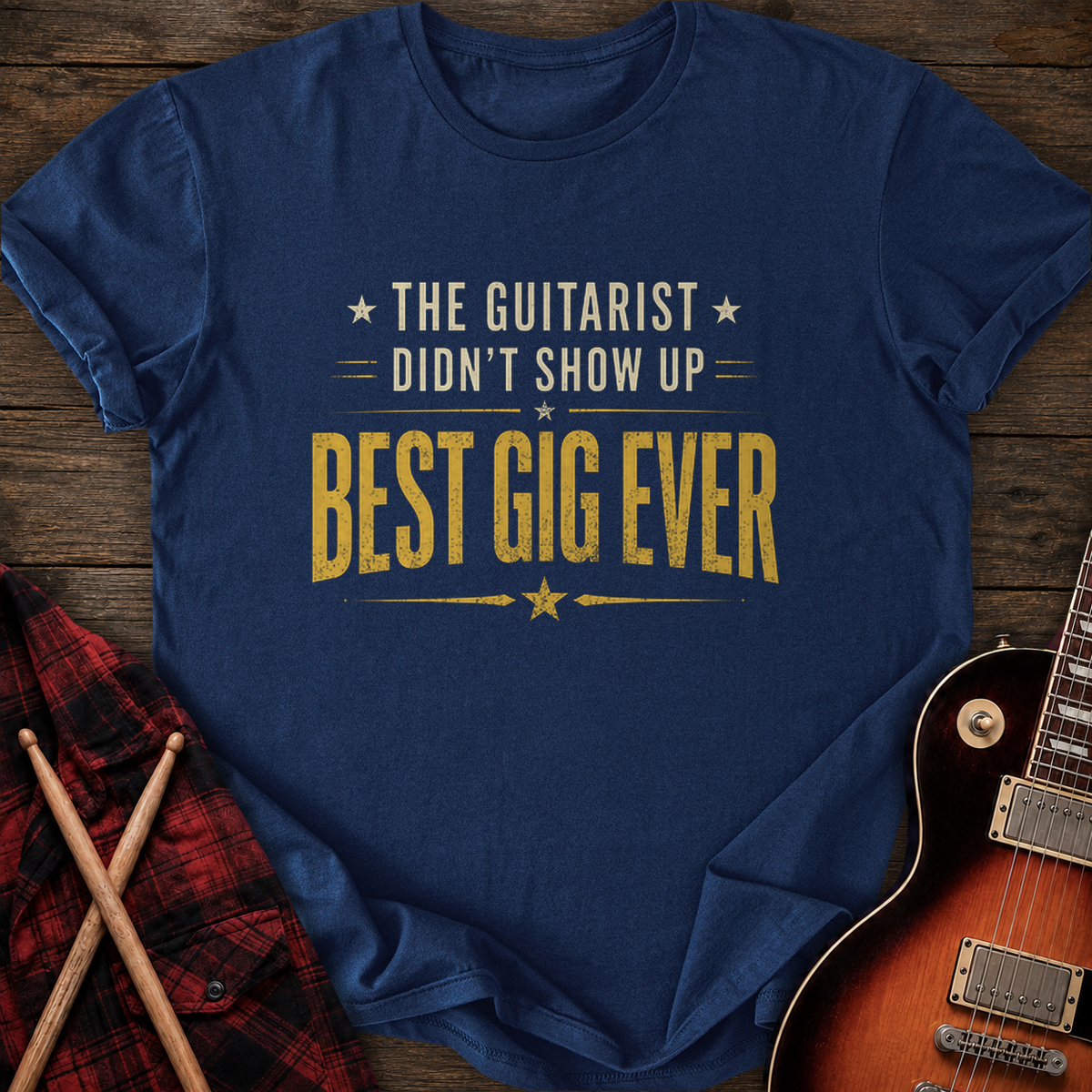 SOUNDOSE Best Gig Ever T-Shirt — Navy t-shirt