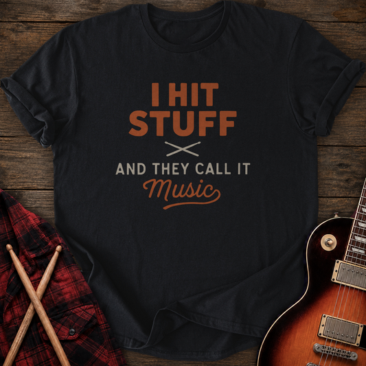 SOUNDOSE Call It Music T-Shirt — Black t-shirt