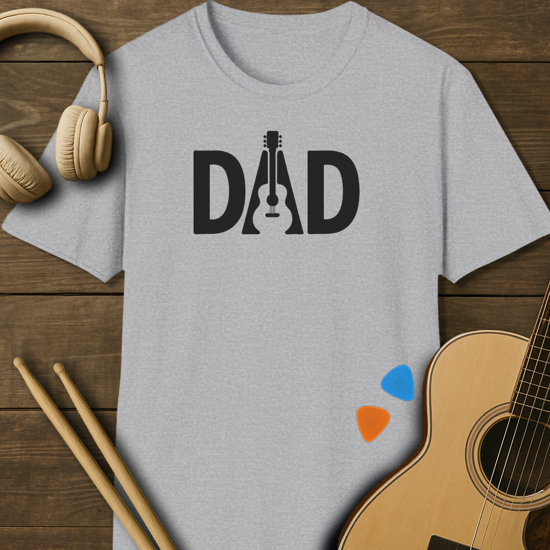 SOUNDOSE Dad Acoustic T-Shirt — Sport Grey t-shirt