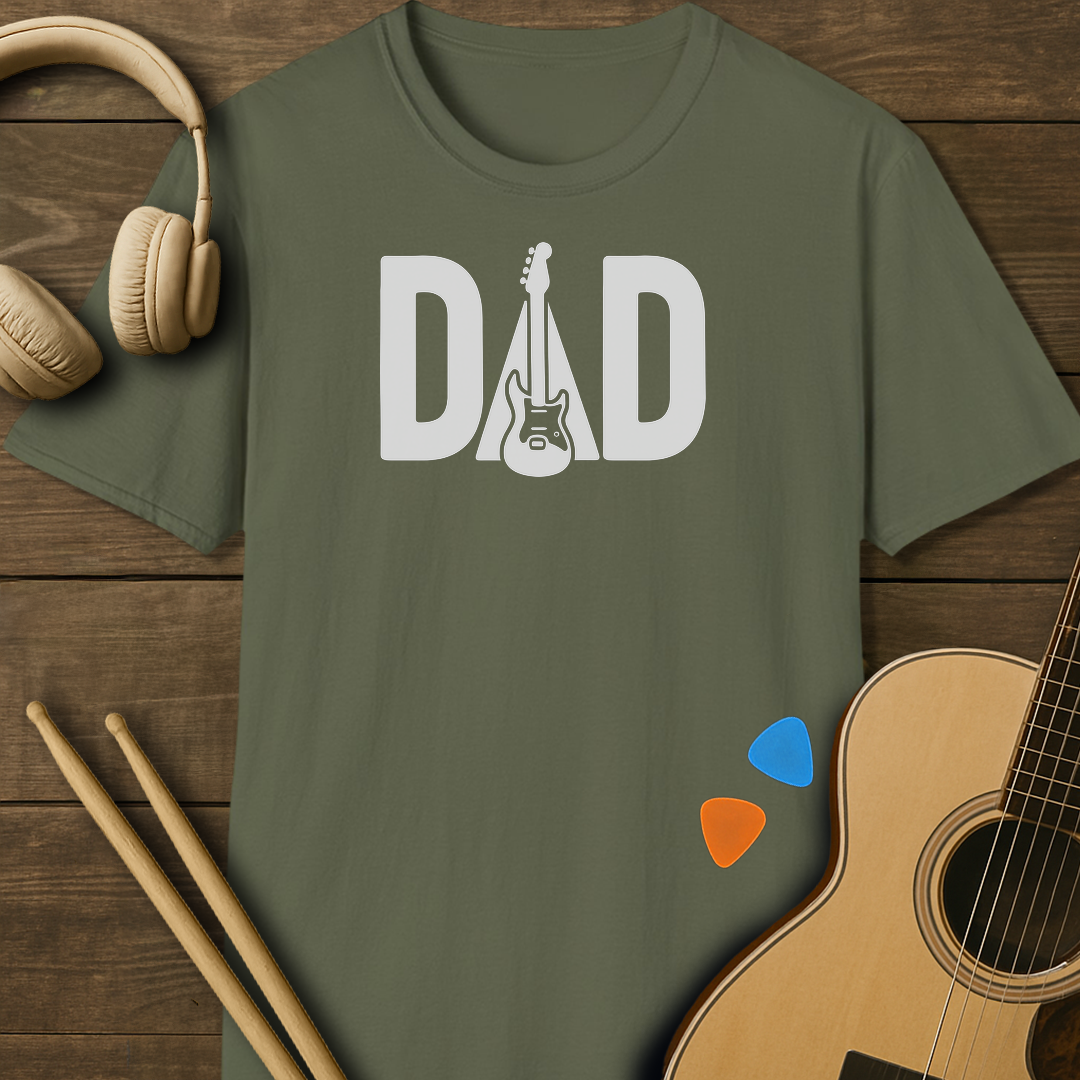 SOUNDOSE Dad Electric T-Shirt — Military Green t-shirt