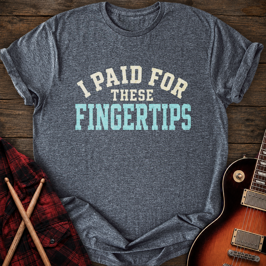 SOUNDOSE Fingertips T-Shirt — Dark Heather t-shirt